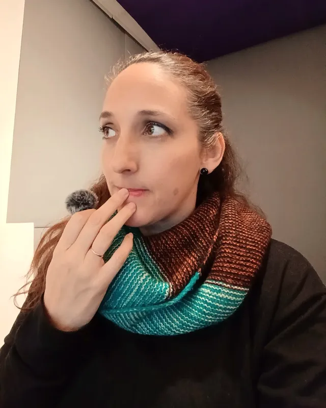 Jackie pensativa